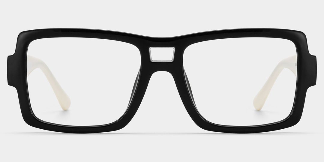 Nora Black Aviator Glasses