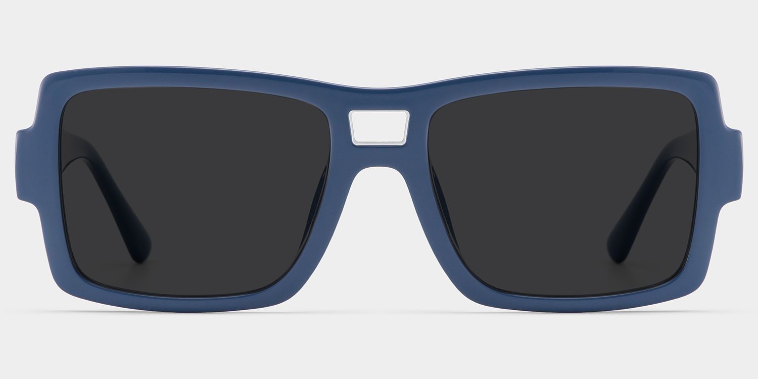 Blue Nora Aviator Eyeglass Frame for Women | ZEELOOL0