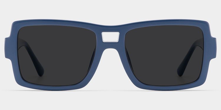 Nora Blue Aviator Sunglasses