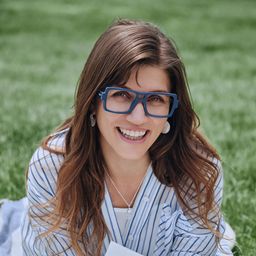 Nora Blue Aviator Glasses5