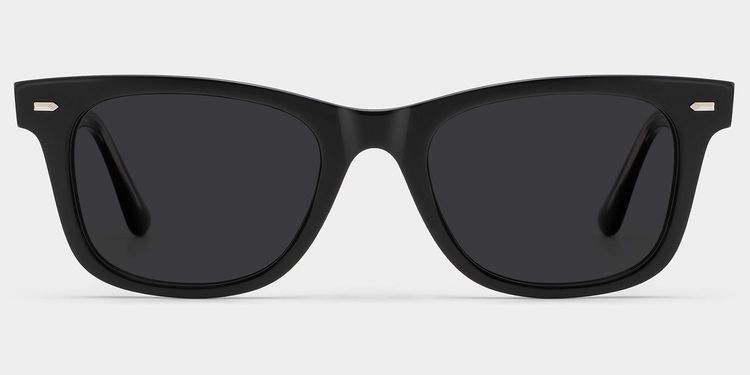 Robert Rectangle Black Glasses