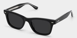 Robert Rectangle Black Glasses2