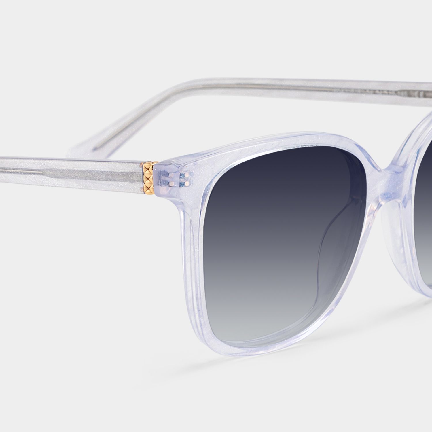 Caroline Square Sunglasses with Acetate Clear Frames | ZEELOOL CA4