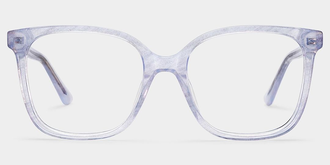 Caroline Clear Square Glasses