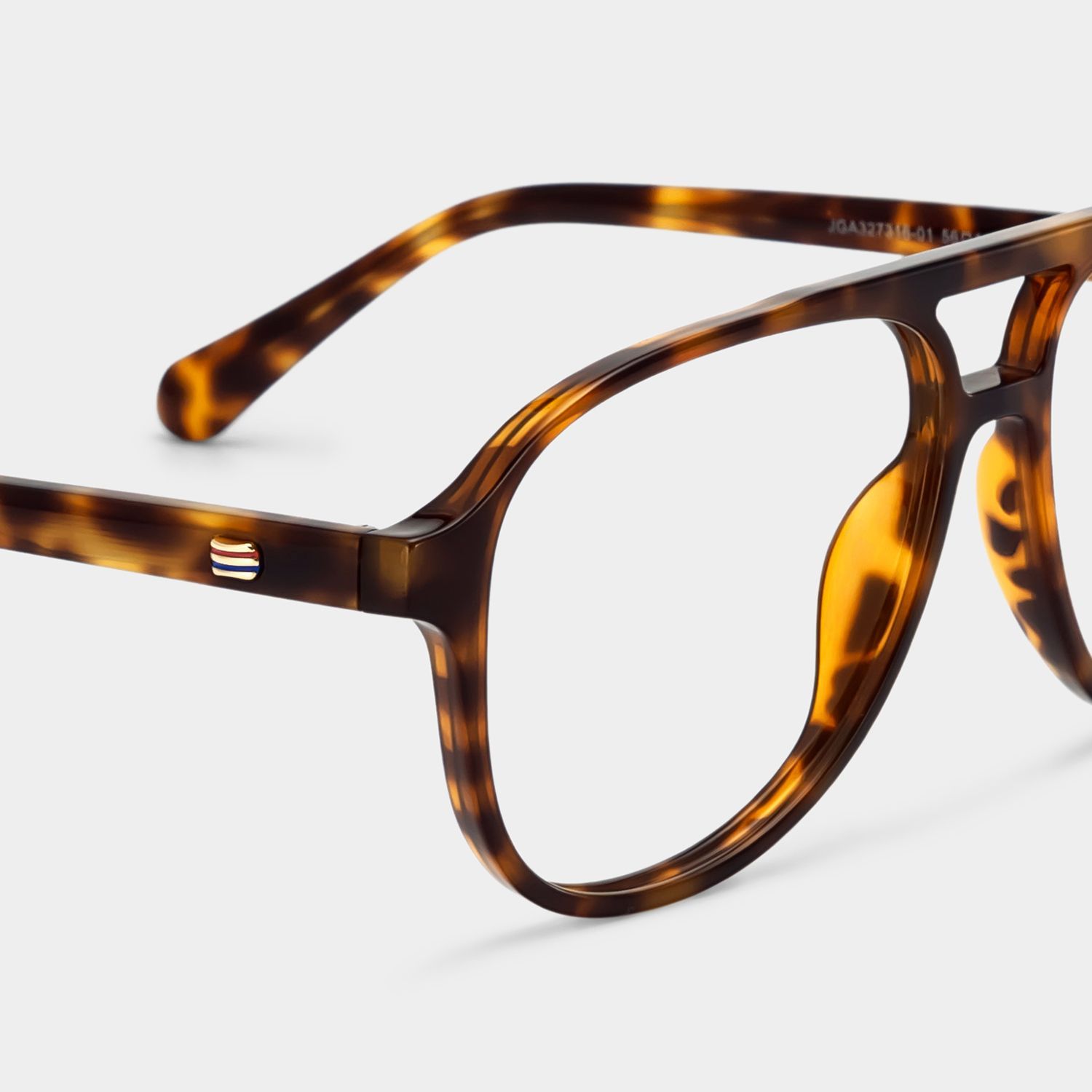 Luna Tortoise Aviator Glasses | Lightweight Athleisure5