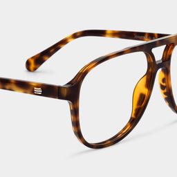 Luna Tortoise Aviator Glasses5