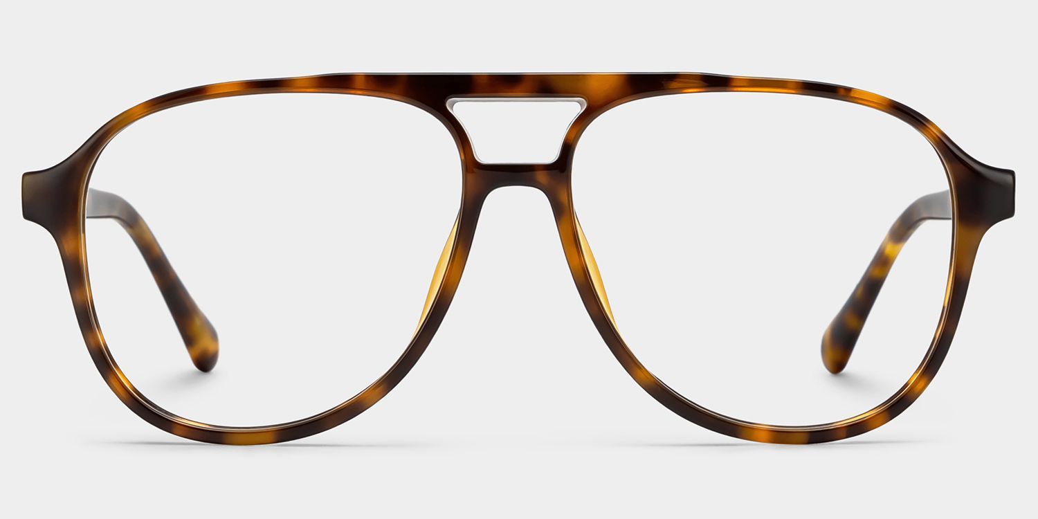 Luna Tortoise Aviator Glasses | Lightweight Athleisure1