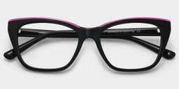 Seraphina Black Butterfly Glasses2