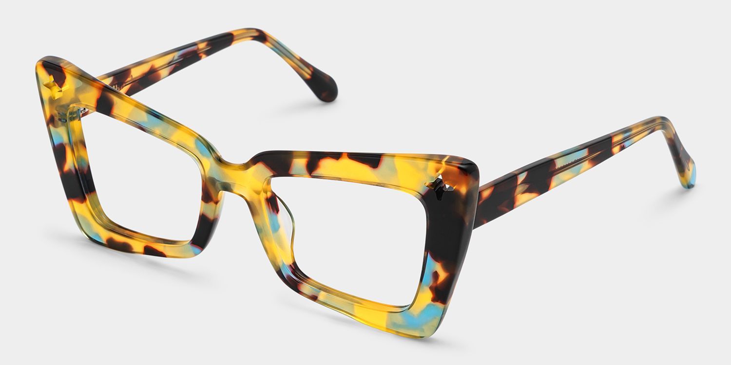 Kairos Cat-eye Acetate Tortoise Eyeglasses | Zeelool3