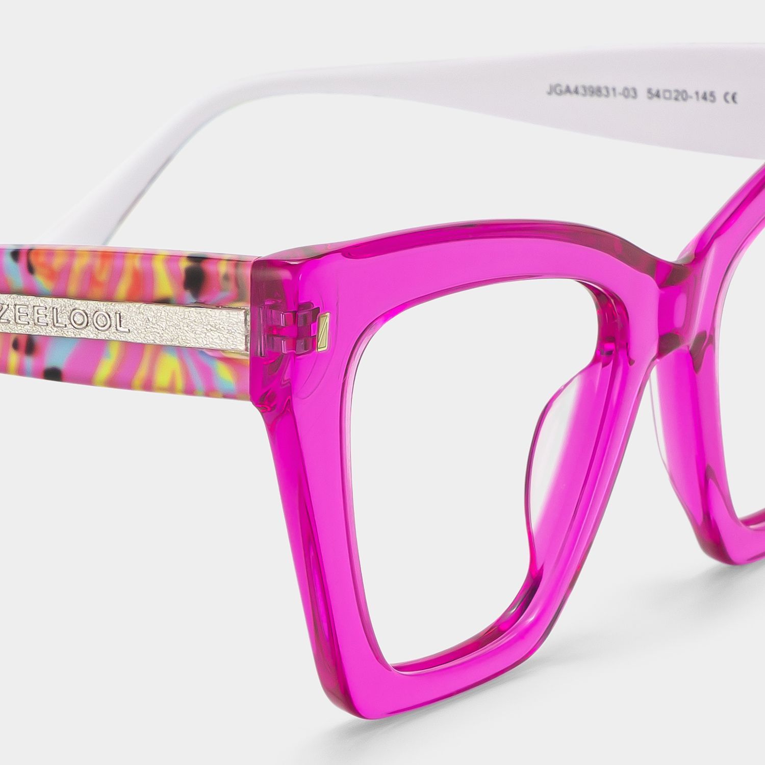 Mackey Design Frame Eyeglasses  -Zeelool Glasses4