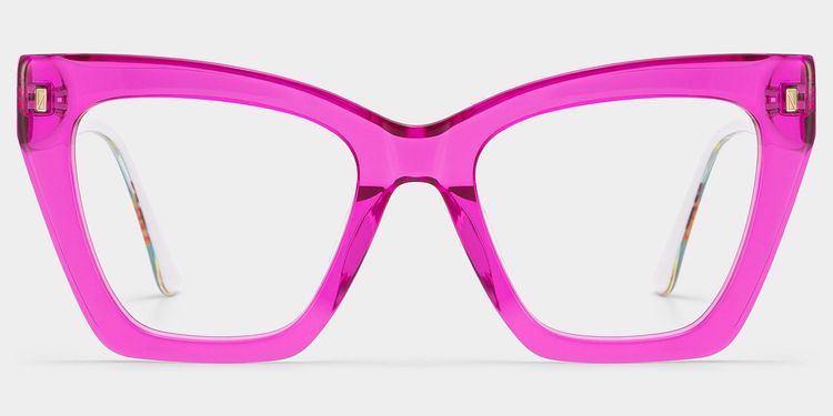 Mackey Butterfly Pink Glasses