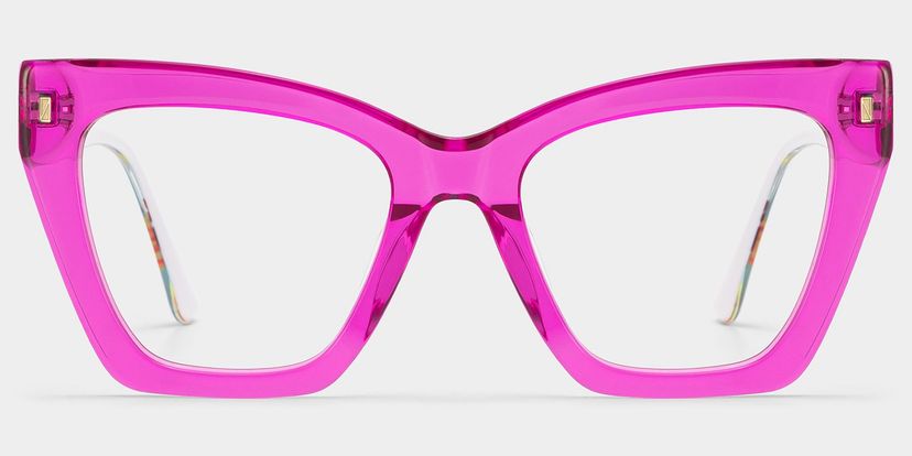 Mackey Butterfly Pink Glasses