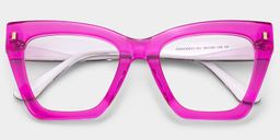 Mackey Butterfly Pink Glasses1