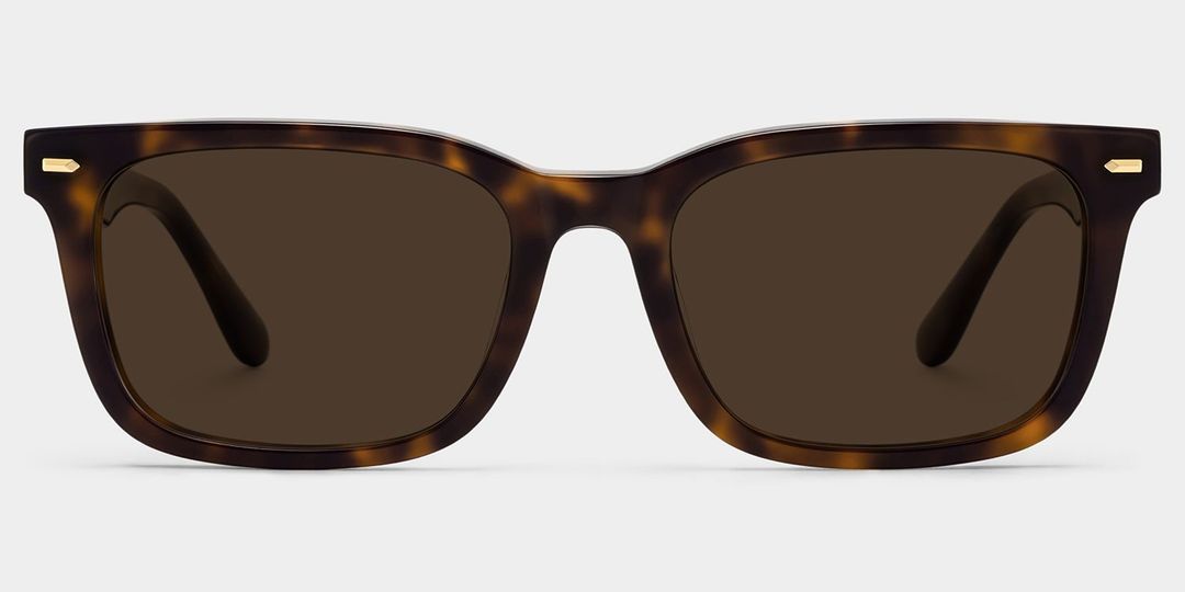 Patrick Rectangle Tortoise Glasses