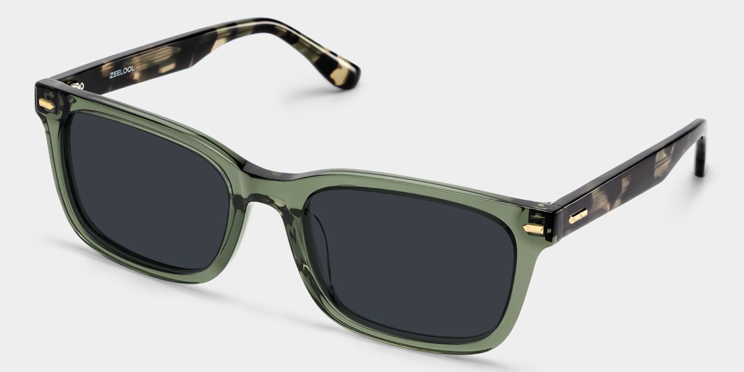 Patrick Green Rectangle Glasses for Men | ZEELOOL2