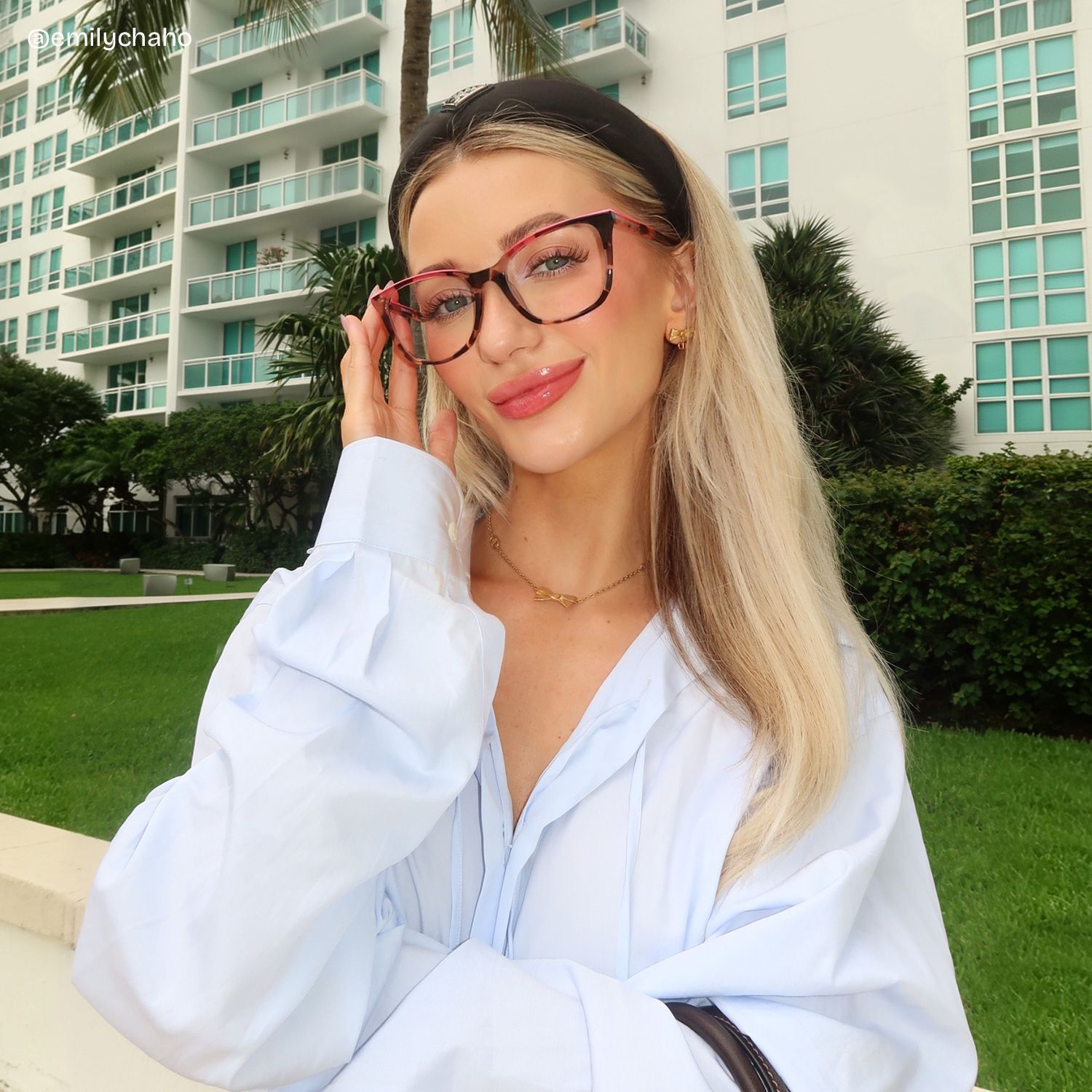 Margaret Cat Eye Tortoise Color Frame Glasses for Women | ZEELOOL5