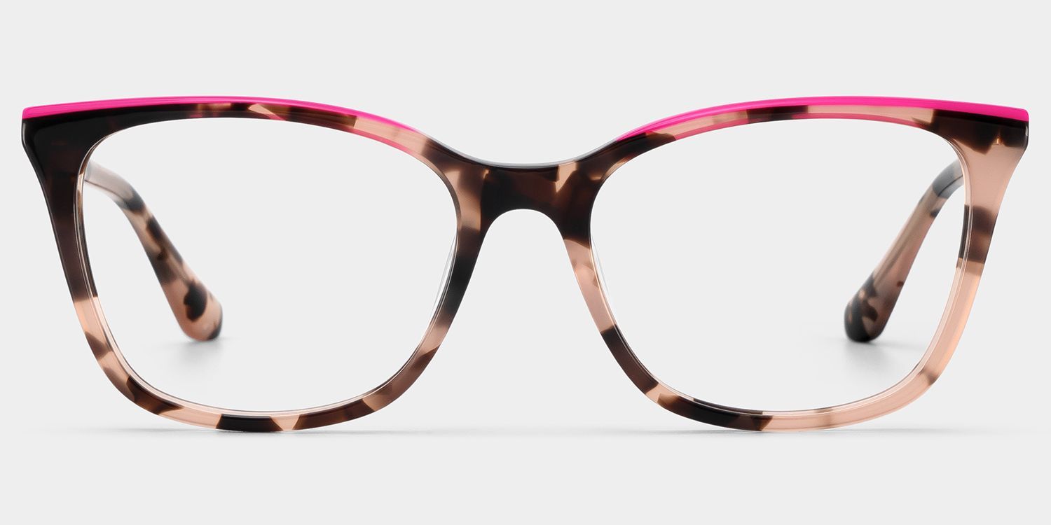 Margaret Cat Eye Tortoise Color Frame Glasses for Women | ZEELOOL0