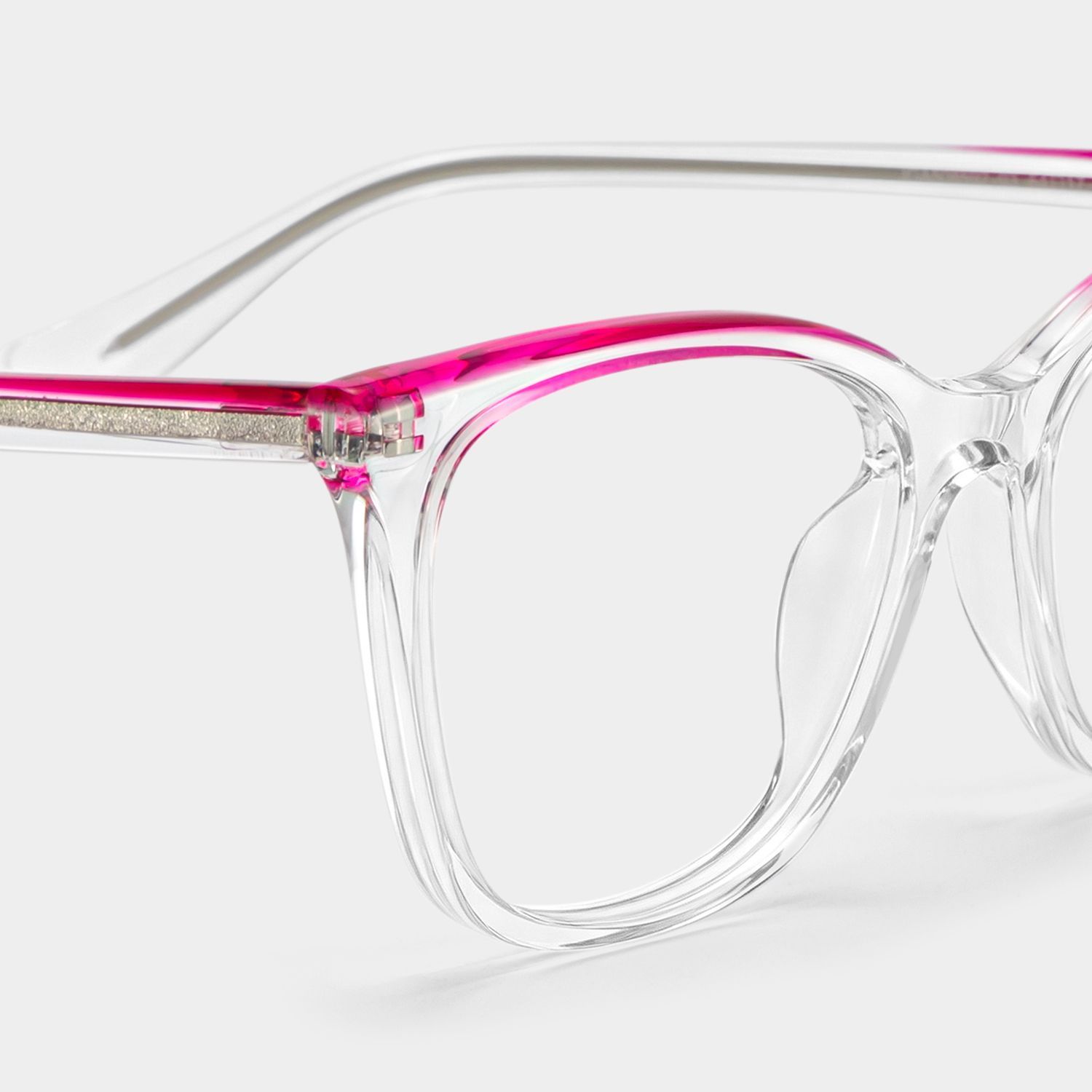 Margaret Cat Eye Clear Color Frame Glasses Online | ZEELOOL4