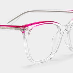 Margaret Clear Cat-eye Glasses4