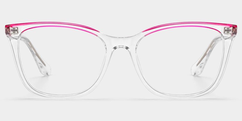 Margaret Clear Cat-eye Glasses