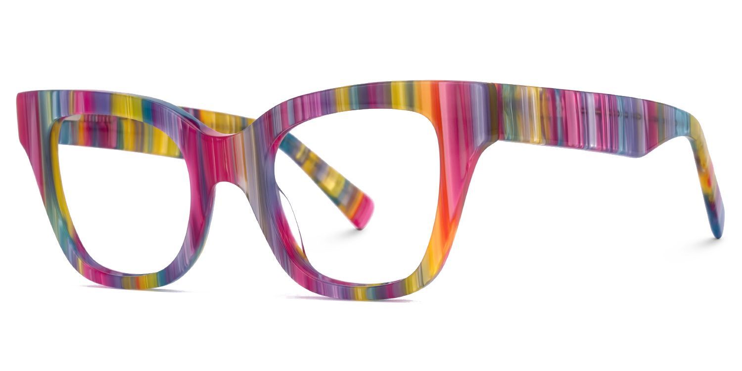 Nereyda Candy Color Eyeglasses Skittles for Women | ZEELOOL1