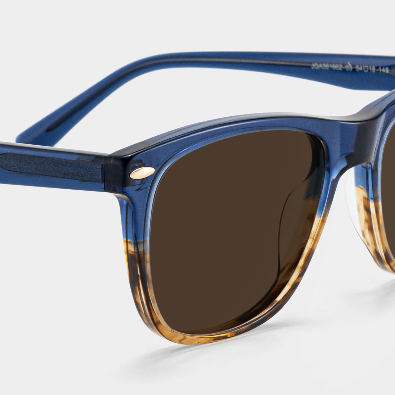 Atlas Rectangle Two-Tone Prescription Sunglasses | ZEELOOL4