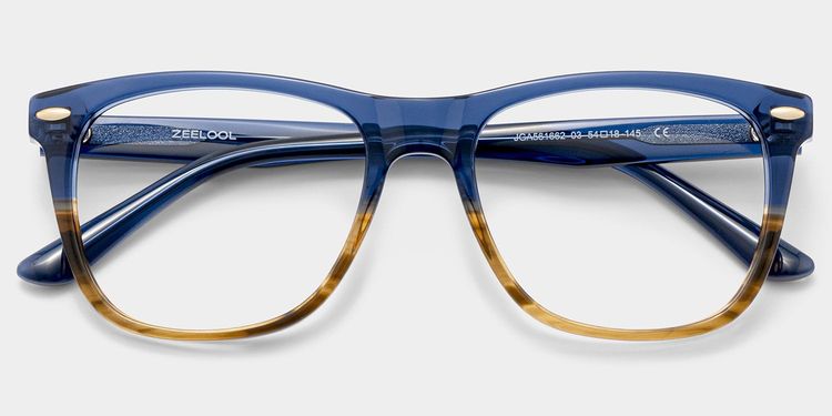Atlas Two-tone Rectangle Glasses