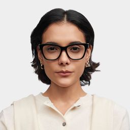 Julian Square Black Glasses0