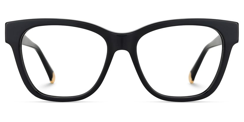 Julian Black Square Glasses