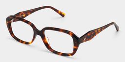 Rowan Tortoise Rectangle Glasses3