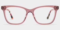Faith Pink Rectangle Glasses1