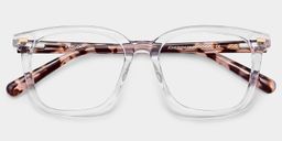 Lana Clear Square Glasses1