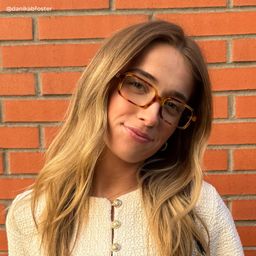 Danielle Tortoise Rectangle Glasses6