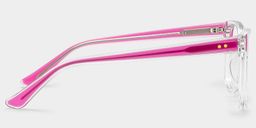 Eva Clear Rectangle Glasses4