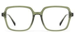Ember Square Green Glasses1