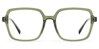Ember Square Green Glasses