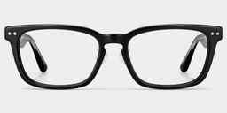 Buzz Black Rectangle Glasses1