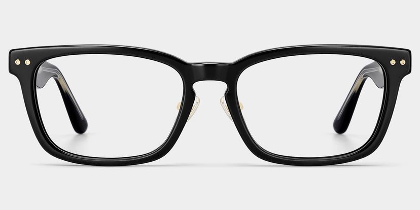 Buzz Black Rectangle Glasses