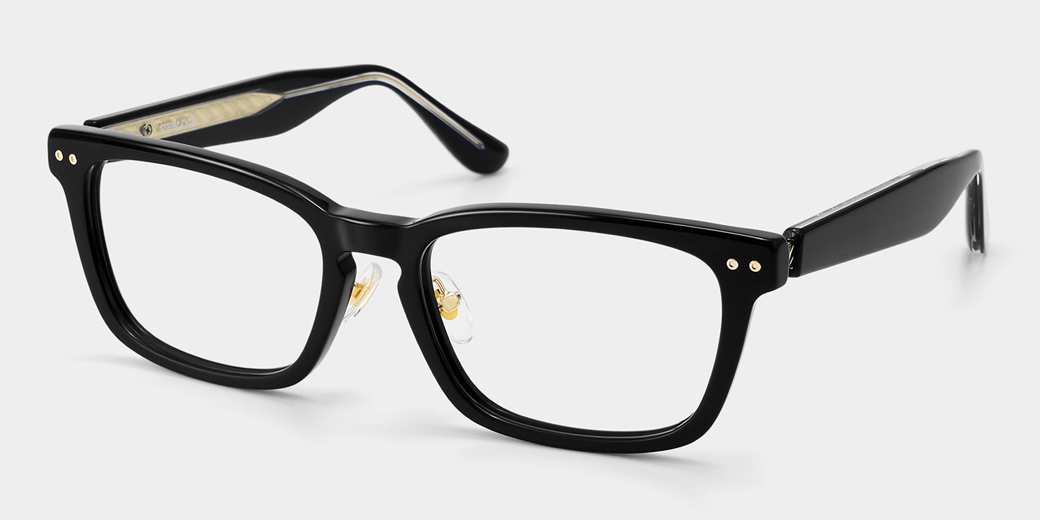 Shop Buzz Black Rectangle Eyeglasses | ZEELOOL3