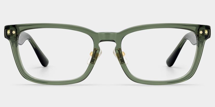 Buzz Green Rectangle Glasses