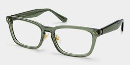 Buzz Green Rectangle Glasses3