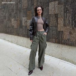 Leona Rectangle Brown Glasses8