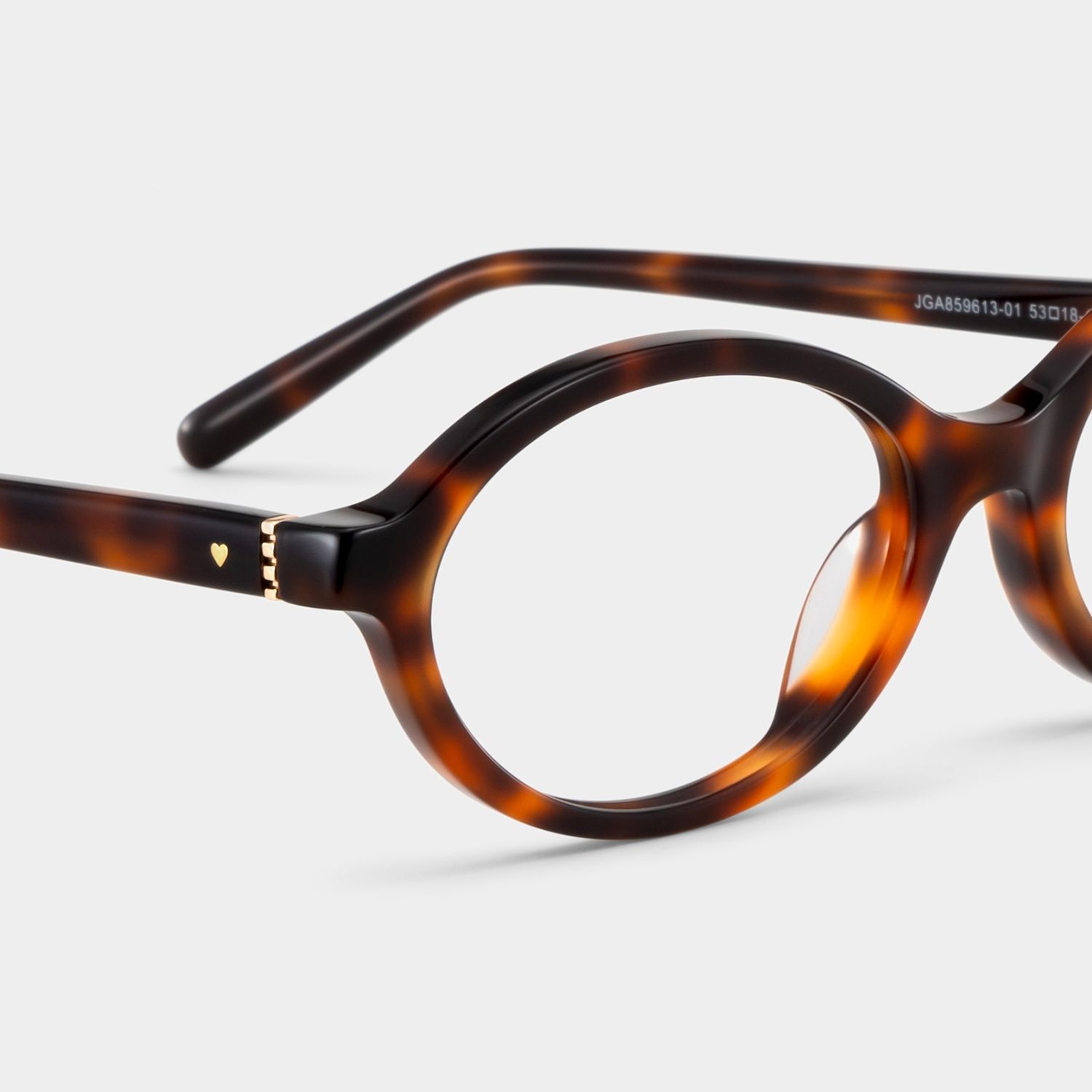 Everly Oval Tortoise Eyeglasses—Acetate Frame Glasses | ZEELOOL8