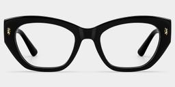 Dillon Black Cat eye Glasses1