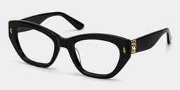 Dillon Black Cat eye Glasses3