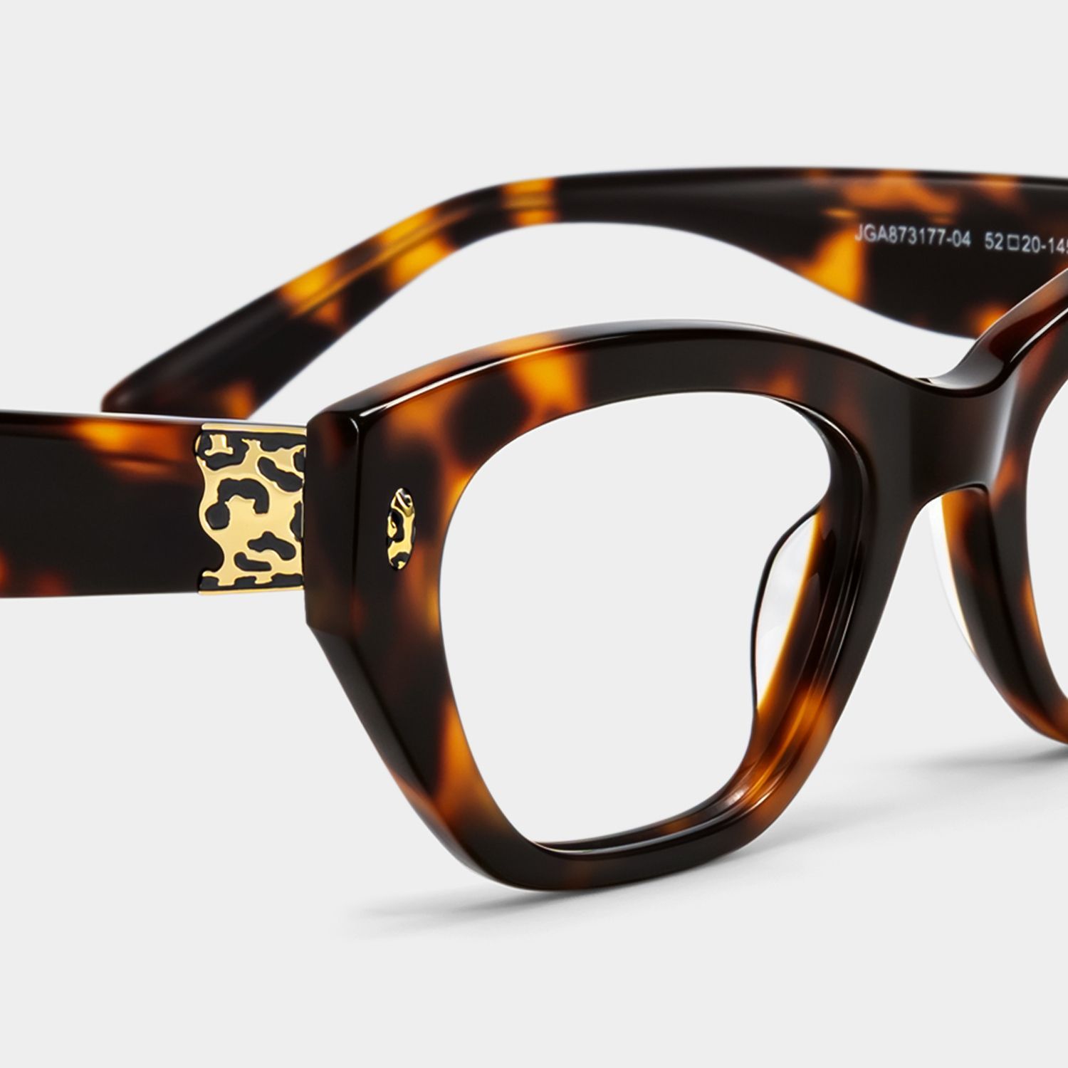 Dillon Tortoise Cat-Eye Glasses | ZEELOOL5