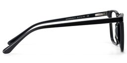 Aidan Rectangle Black Glasses4