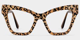 Ansyah Cateye Leopard Glasses1