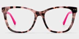 Ava Tortoise Square Glasses1