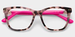 Ava Tortoise Square Glasses2